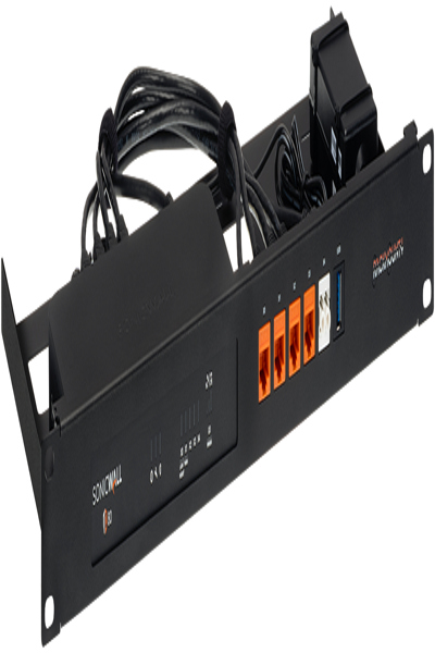 Rackmount.IT RM-SW-T14 brandvägg rackmontering svart - RM-SW-T14