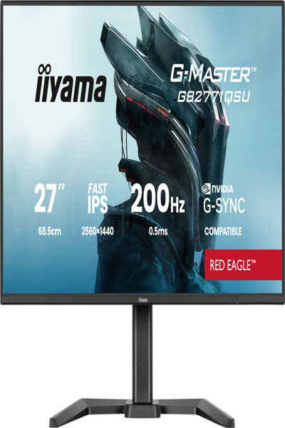 IIYAMA G-MASTER GB2771QSU-B1 27" FAST-IPS MONITOR - GB2771QSU-B1