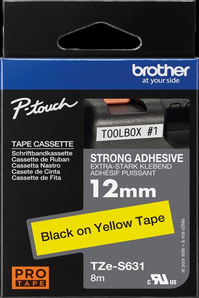 Brother TZe-S631 - Extra strong self-adhesive - TZES631
