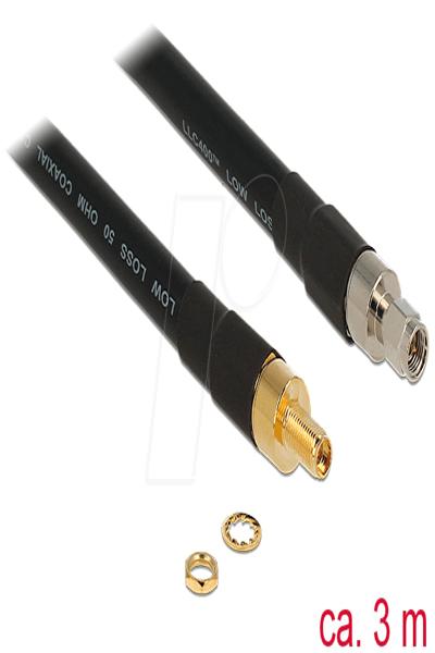 Delock Antenna cable - SMA female to SMA male - 13007