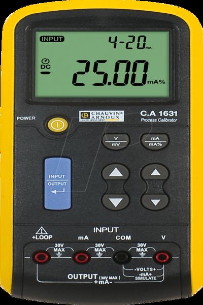 Chauvin Arnoux Kalibrator fÃƒÂ¼r Prozesssignale C.A 1631