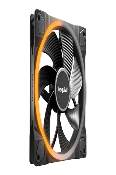 Be Quiet! Light Wings 140 mm PWM Reverse Black Ventilator 14 cm - Case Fan - 28.5 dB - BL134