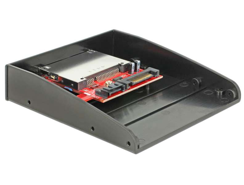 Delock card reader - (3.5") (CFast Card Type I, CFast Card Type II) - 91496