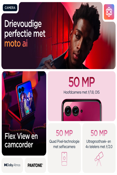 Motorola Solutions Motorola razr 60 Ultra 16/512GB Cabaret pink - PB8R0061PL