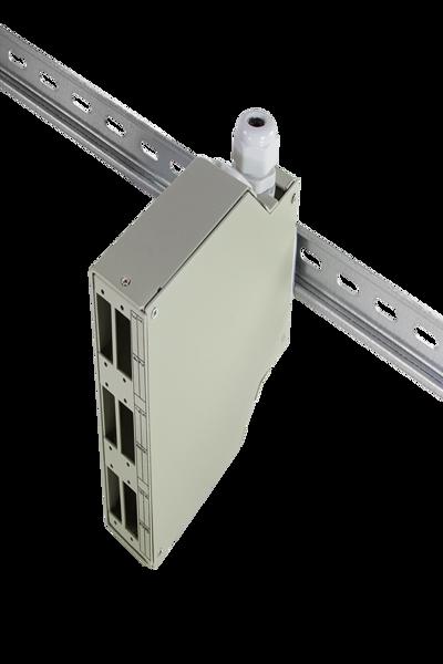 LogiLink FB5000 Fiberoptisk skarvbox för LC SC DIN-skena - FB5000