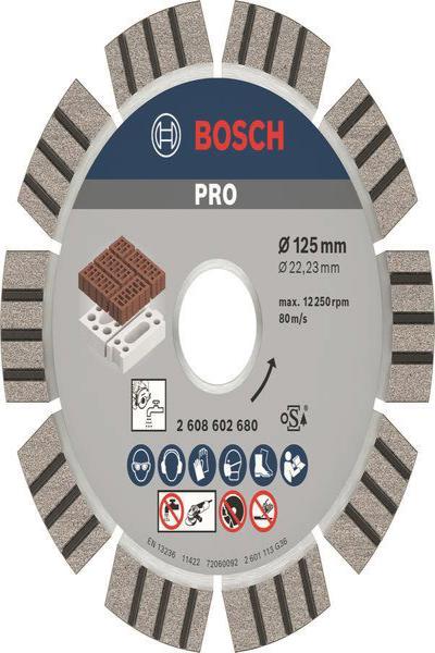 Bosch Best for Abrasive Diamond Cutting Discs - Brick - Limestone - Sandstone - 12.5 cm - 2.22 cm - 2.2 mm - 1 pc(s)