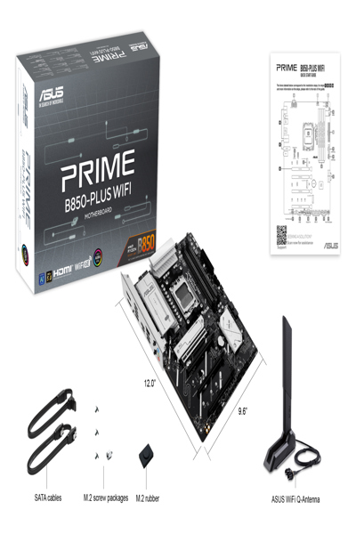 ASUS PRIME B850-PLUS WIFI-moderkort - 90MB1L80-M0EAY0