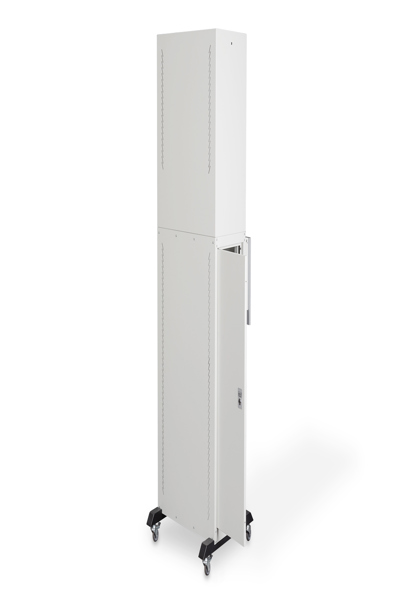 DIGITUS Mobile Workstation - Freestanding rack - 200 kg - Castor wheels - 51.8 kg - Grey - DN-39007