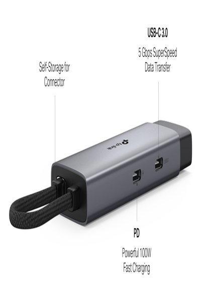 TP-LINK UH5020C USB Typ-C Hub 5 Gbps - UH5020C