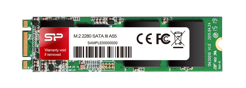 Silicon Power M.2 2280 A55 - SSD 256 GB - SP256GBSS3A55M28