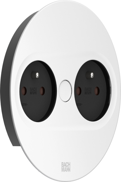 Bachmann 946.202 Desktop Embedded Type E Stainless Steel - 946202