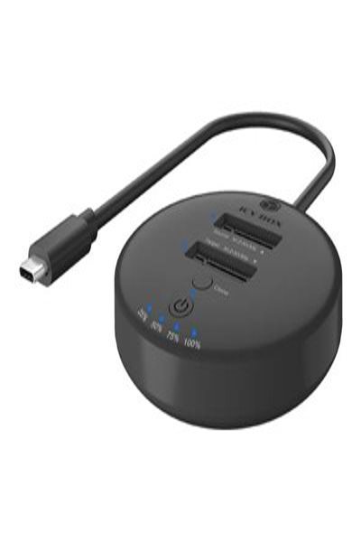 ICY BOX DockingStation f.2xNVMe&SATA M.2SSD USB Type-C bis zu 10Gbit/s - IB-1612MCL-C31