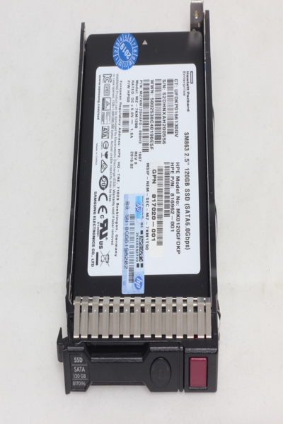 Disque SSD SATA enfichable à chaud HPE 120 Go