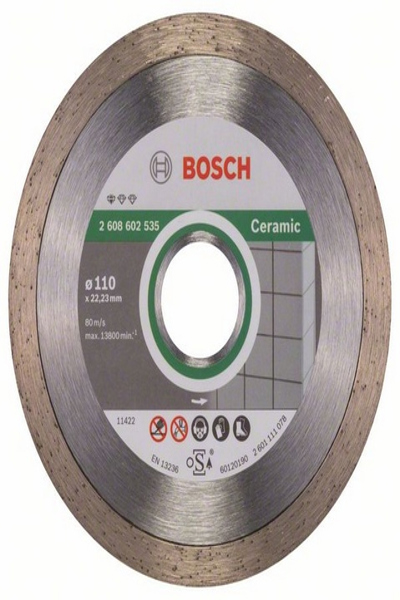 Bosch 2 608 602 535 - 11 cm - 2.22 cm - 1.6 mm