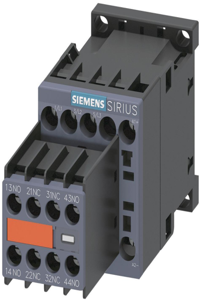 Siemens 3RT2016-1BB44-3 Contactor 4kW 24VDC 2NO 2NC
