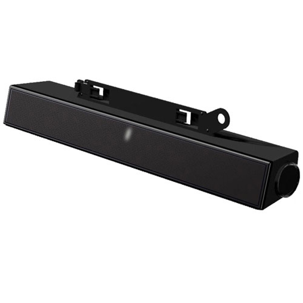 AX510 Sound Bar Lautsprecher für PC, 10 Watt (Gesamt), schwarz, für UltraSharp & Professional (25703458) - 520-10703