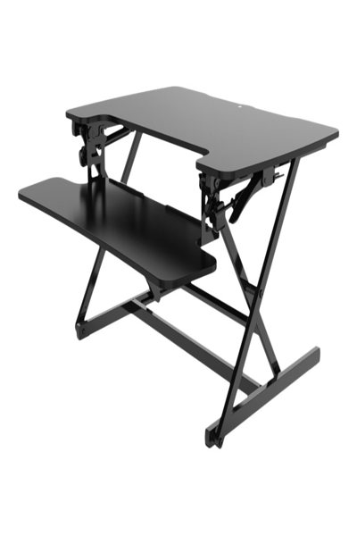 Hannspree Height Adjustable Desktop Workstation Black - 80-PR000002G000