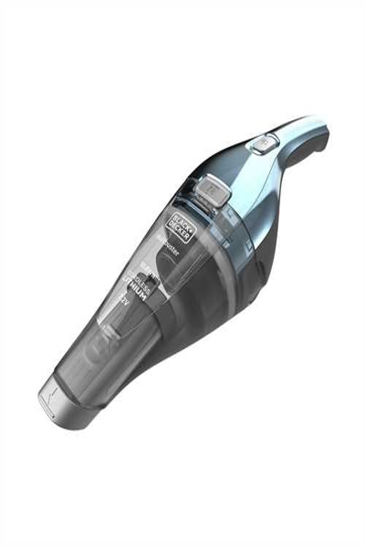 Black & Decker NVC220WBC, Dry, 866 l/min, Bagless, Blue, Chrome, 0.385 L, Battery