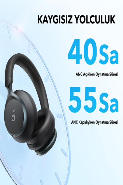Anker Soundcore Space One headphones, white - A3035G21