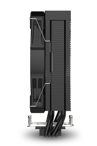 Sharkoon A40, Rafraîchisseur d'air, 12 cm, 500 tr/min, 1800 tr/min, 121,55 m³/h, Noir