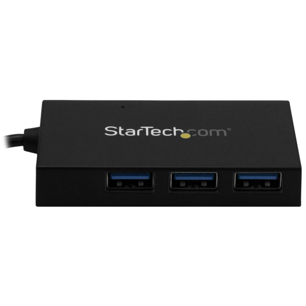 4 Port USB 3.0 Hub - USB Type-A to 1x USB-C & 3x USB-A SuperSpeed 5Gbps - USB Bus Powered - Portable/Laptop USB 3.1 Gen 1 Hub (HB30A3A1CFB) Hub 4 ports USB - HB30A3A1CFB