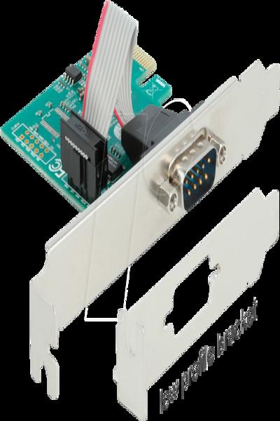 Delock PCI Express-kort till 1 x seriell RS-232 - 90006