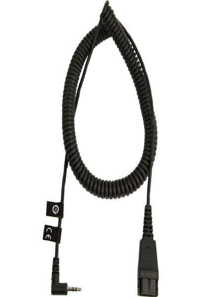 Câble pour casque Jabra - Micro-jack mâle vers connecteur rapide mâle