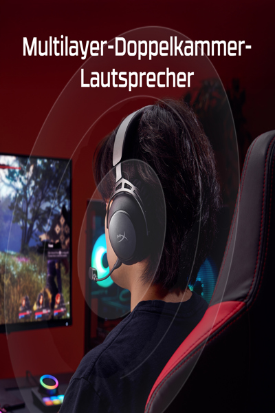 KINGSTON HYPERX CLOUD ALPHA 2 WL GAMING HEADSET - AJ5C7AA