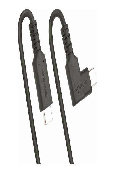 StarTech.com 2m robust rätvinklig USB-C-kabel - RUSB315CC2MBR