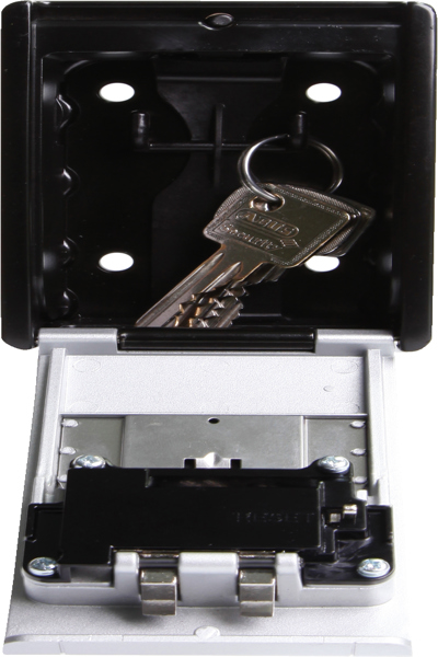 ABUS Security-Center ABUS KeyGarage 787 - Steel - Black - Silver - Combination lock - 84 x 119 x 62 mm