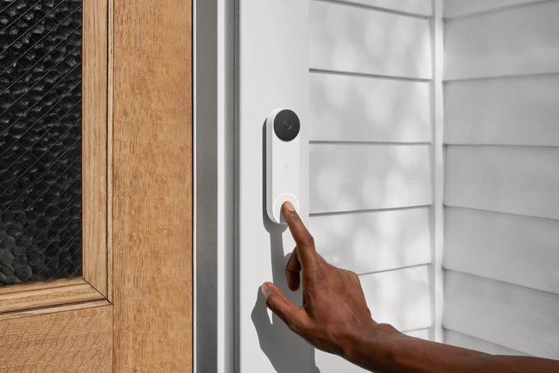 Google Nest Doorbell GA01318-FR with Camera - GA01318-FR