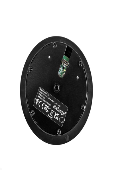 Bachmann 934.004, indoor, USB, 12 V, wireless charging, 2 m, black - 934004