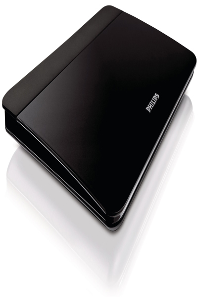 Philips Digital TV antenna SDV6226/12 - Black - Dual - UHF - VHF - 1.8 m - 250 x 27.2 x 180.2 mm - 75 ? - SDV6226/12