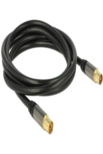 Delock Antennkabel - UHF-kontakt hona till UHF-kontakt hane - 88923