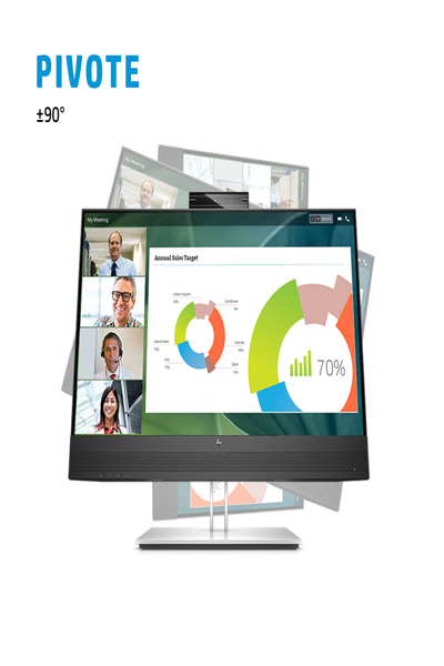 HP E24MV G4 Conferencing Monitor: 24-inch (60.5 cm) conferencing monitor. - 169L0E9#ABU