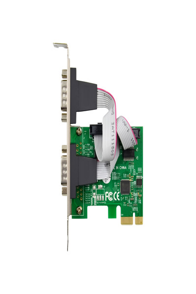 Carte d'interface en ligne 2x PCIe série 9 broches (PCI-Express)