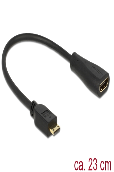 Delock HDMI-kabel med Ethernet - 65650