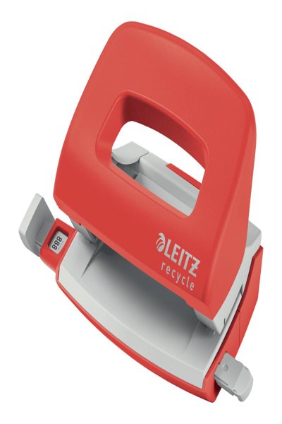 Esselte Leitz Locher Recycle Mini rot
