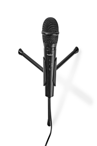 Nedis Desktop Mic for PC Smartphone - MICTJ100BK