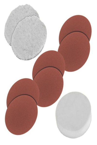 Disque de polissage Einhell BT-PO 1100 E - Marron, blanc