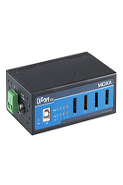 Moxa UPort 404 - 480 Mbit/s - Black - Blue - EN61000-3-2 - EN61000-3-3 - EN61000-4-2 - EN61000-4-3 - EN61000-4-4 - EN61000-4-5 - EN61000-4-6,... - 0 - 60 Ã‚Â°C - -20 - 75 Ã‚Â°C - 5 - 95% - UPORT 404