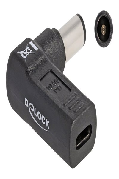 Delock Power adapter - 24 pin USB-C (F) to DC jack 7.4 x 5 mm (M) - 60008