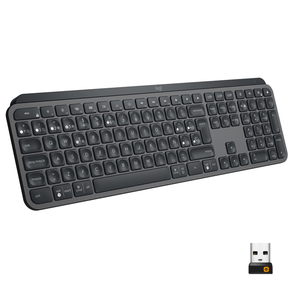 Logitech MX Keys Advanced Wireless Illuminated Keyboard - 920-009410