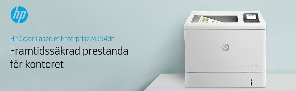 HP Color LaserJet Enterprise M554dn Printer - 7ZU81A