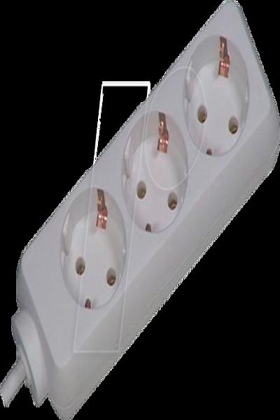 Bachmann SELLY Grenuttag med 3 uttag - 387.271S