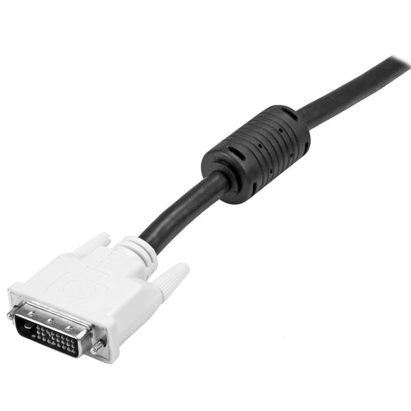 StarTech DVI-D Dual Link Cable 5m (Male/Male) - DVI 24+1 Pin Monitor Cable Dual Link - DVI Connection Cable with Ferrite Cores - DVI Cable - 5 m - DVIDDMM5M