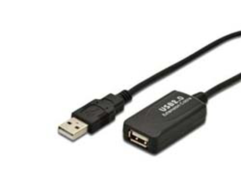 DIGITUS USB 2.0 Active Förlängningskabel 5m - DA-70130-4
