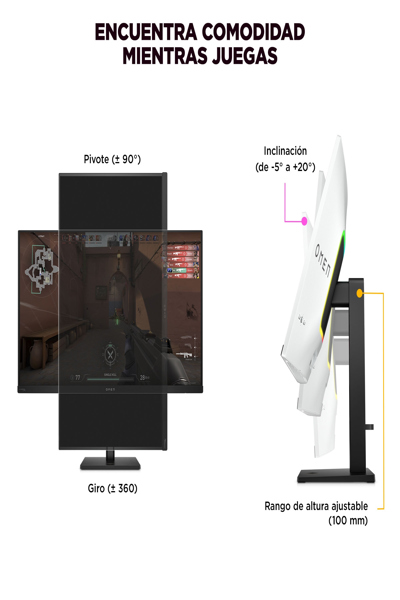 HP OMEN Transcend 32 UHD OLED Gaming Monitor: 32-inch 4K OLED gaming monitor. - 9R181AA#ABB