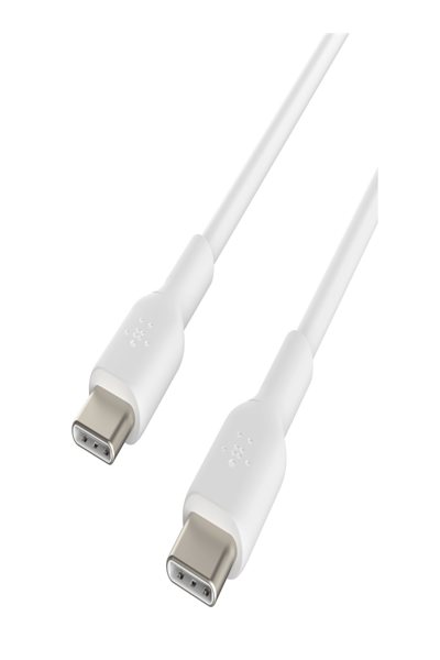 Belkin USB-C to PVC cable white 1m two-pack - Digital connection - CAB003BT1MWH2PK