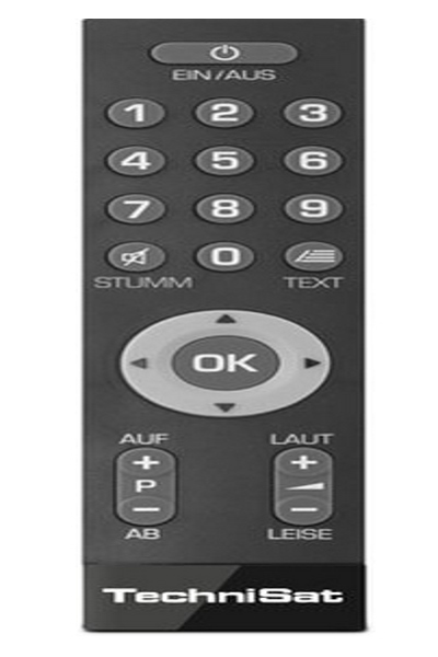 TechniSat IsiZapper - TV set-top box - Press buttons - Black